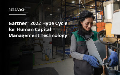 2022 Gartner® Hype Cycle™ for Human Capital Management Technology Shows Surging Investment Trend