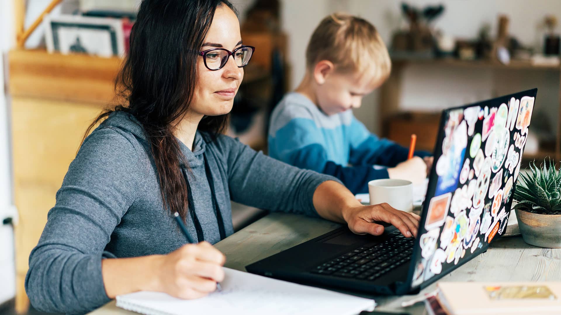 Balancing Working from Home with Childcare and Home Learning